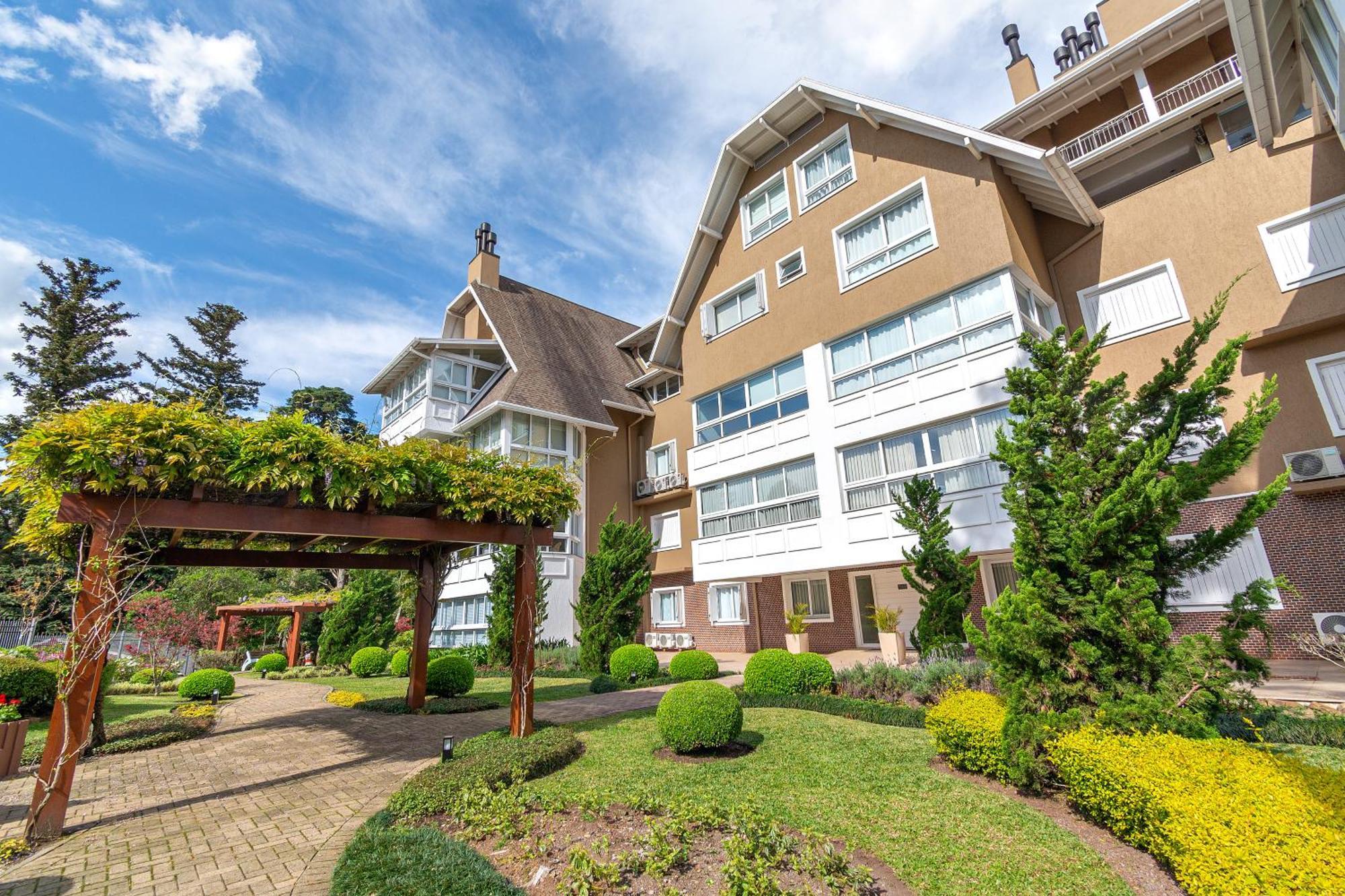 Luxuoso Apartamento Central Para 10 Pessoas Gramado Exterior photo