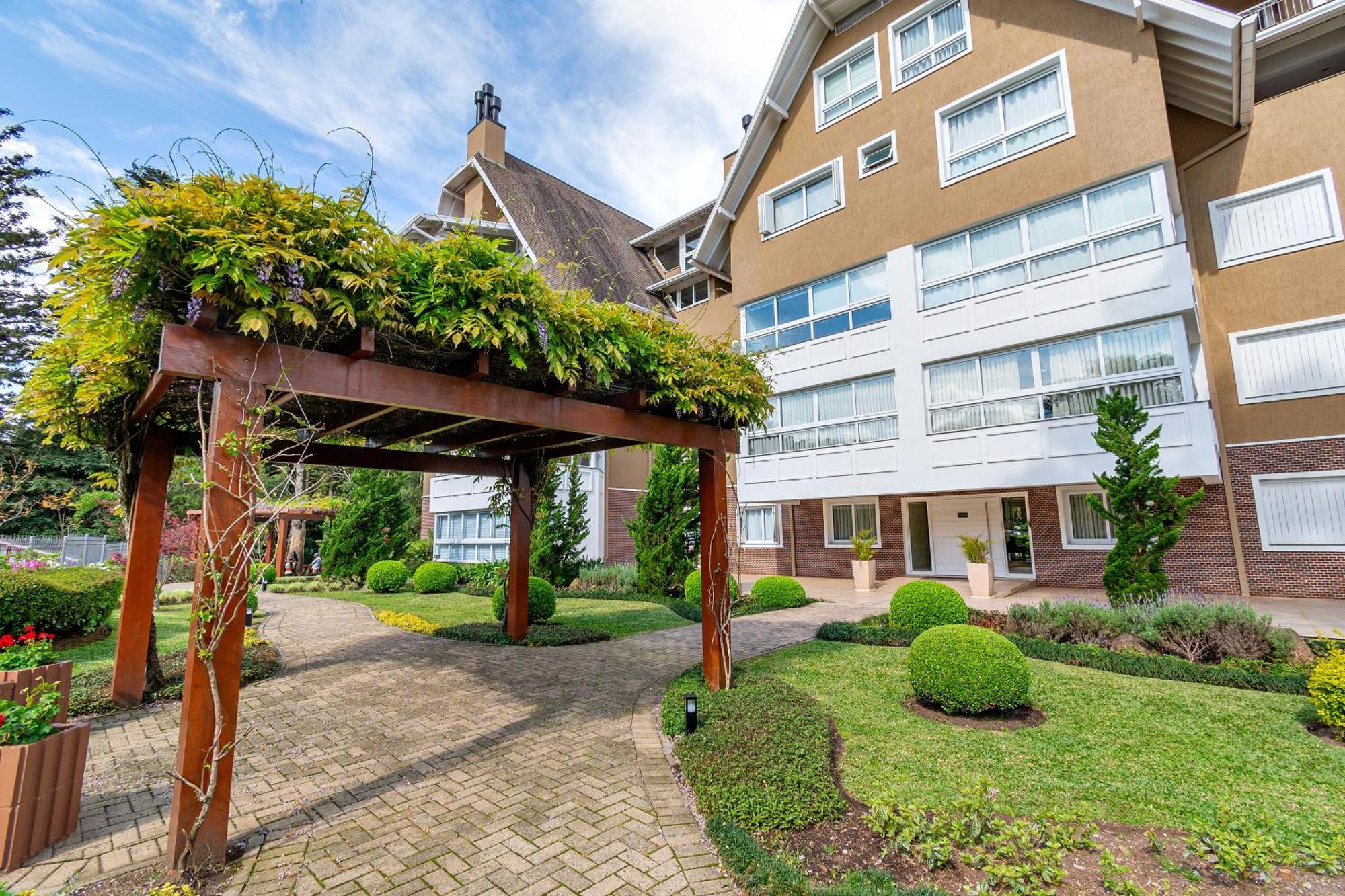 Luxuoso Apartamento Central Para 10 Pessoas Gramado Exterior photo