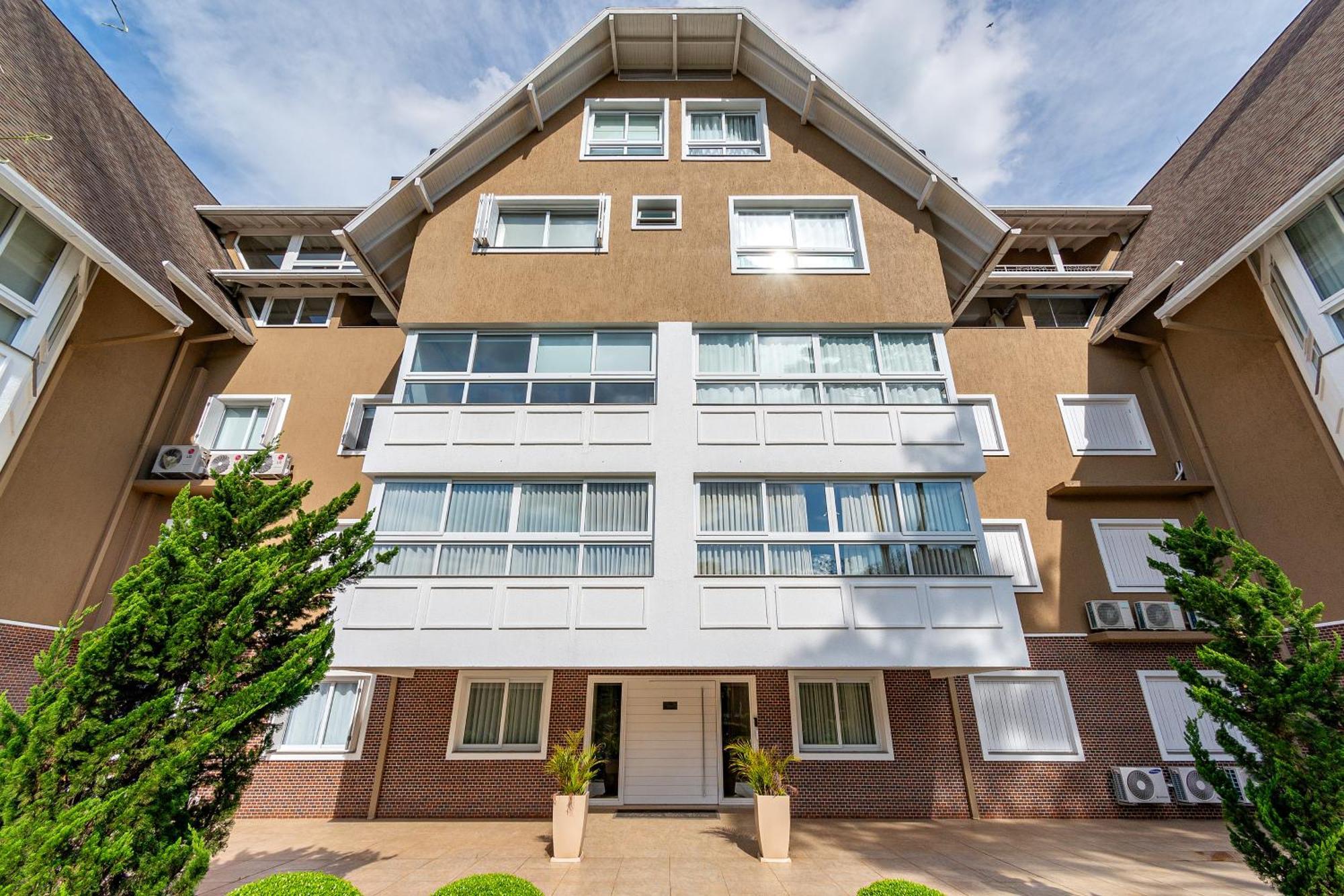Luxuoso Apartamento Central Para 10 Pessoas Gramado Exterior photo
