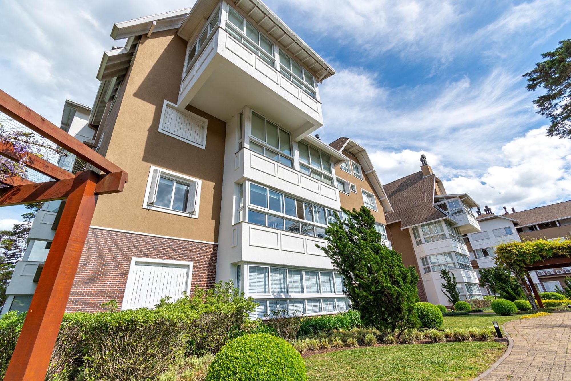 Luxuoso Apartamento Central Para 10 Pessoas Gramado Exterior photo