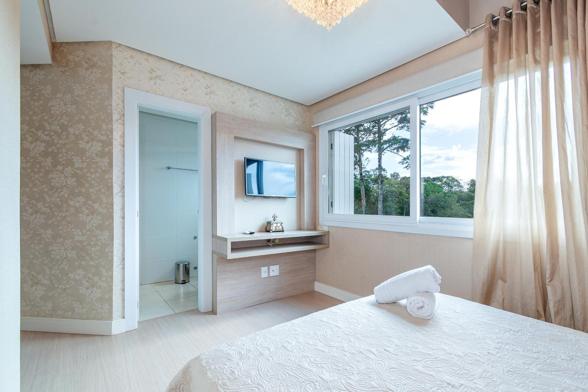 Luxuoso Apartamento Central Para 10 Pessoas Gramado Exterior photo